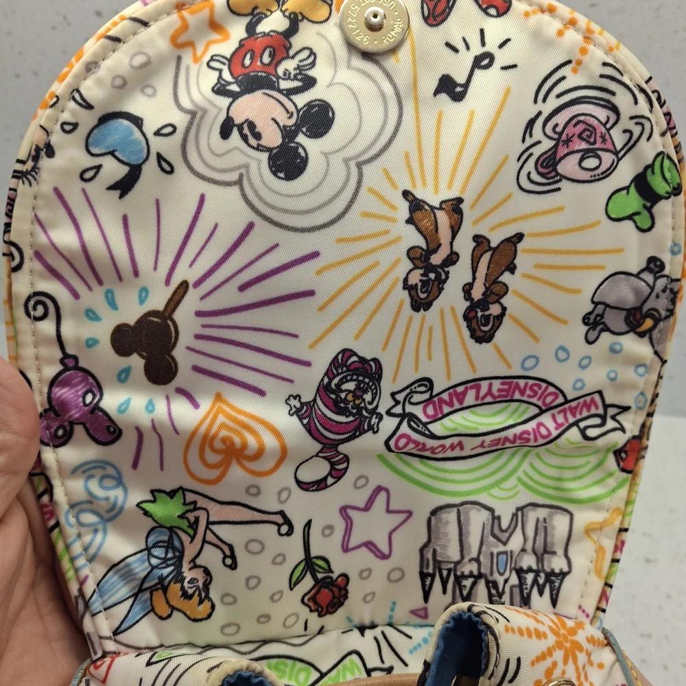 Disney Multicolor Character Backpack - Picture 3 of 13